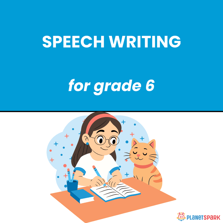 Class 6 English Worksheet for Clear Speech Writing