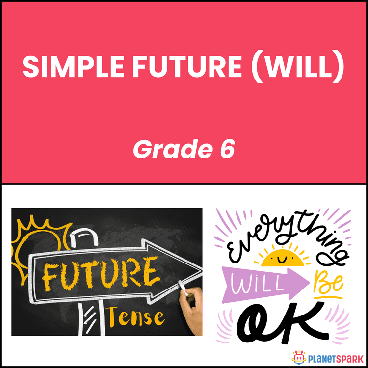 Class 6 English Worksheet on Simple Future Tense