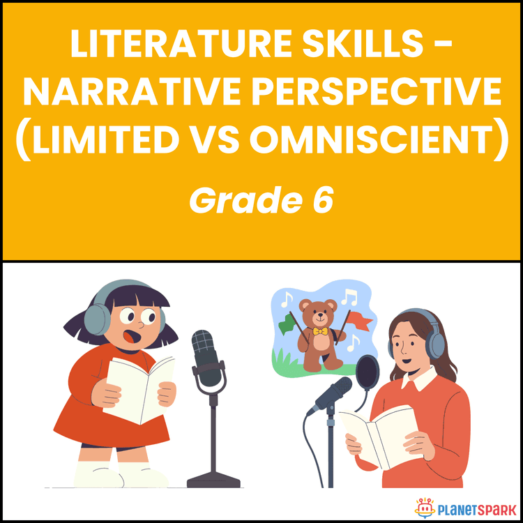 Class 6 Grammar Worksheet on Narrative Perspective