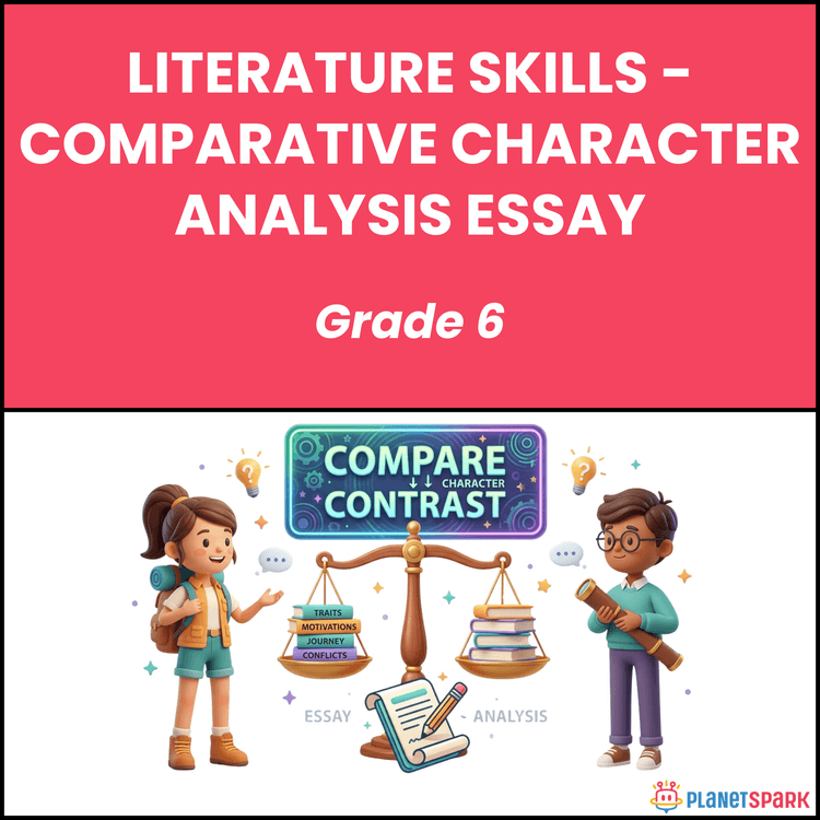 Class 6 Worksheet on Comparative Character Analysis