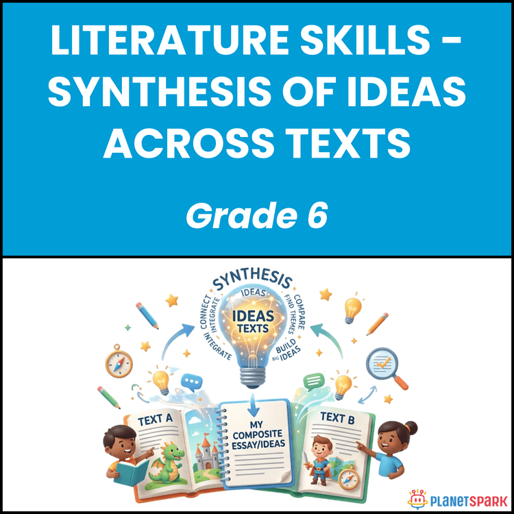 Class 6 Worksheet on Synthesizing Ideas from Texts