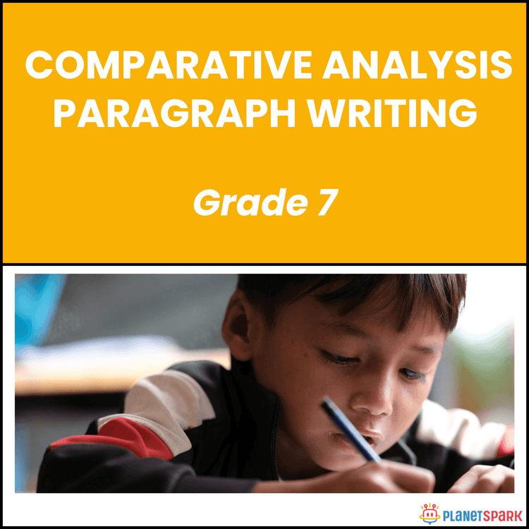 Class 7 English Worksheet on Comparative Writing