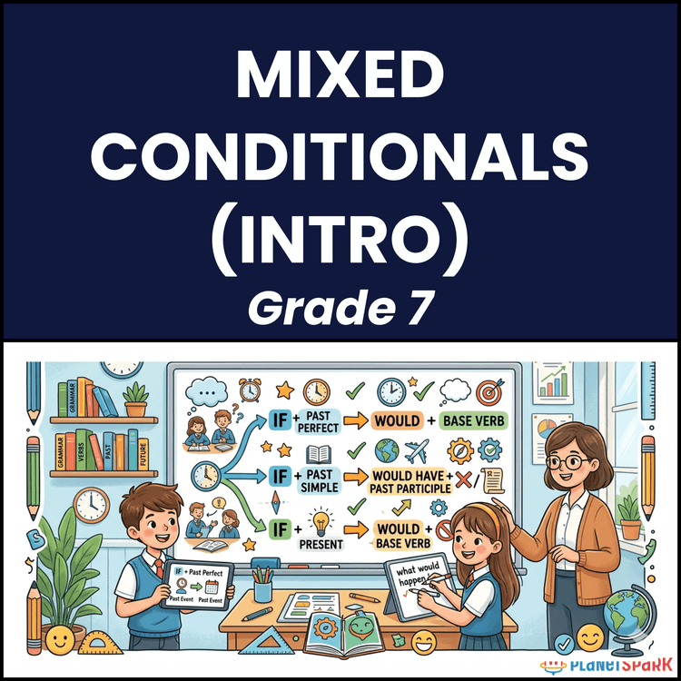 Class 7 English Worksheet on Mixed Conditionals Basics