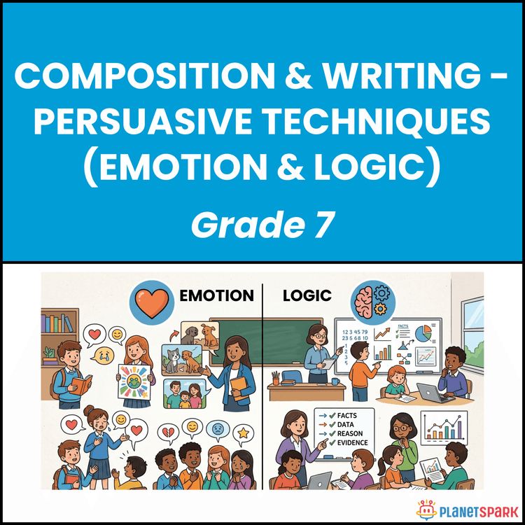Class 7 English Worksheet on Persuasive Techniques
