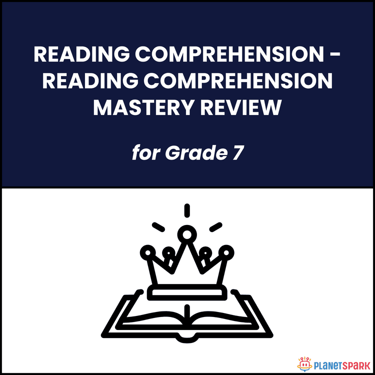 Class 7 Grammar Worksheet on Comprehension Review