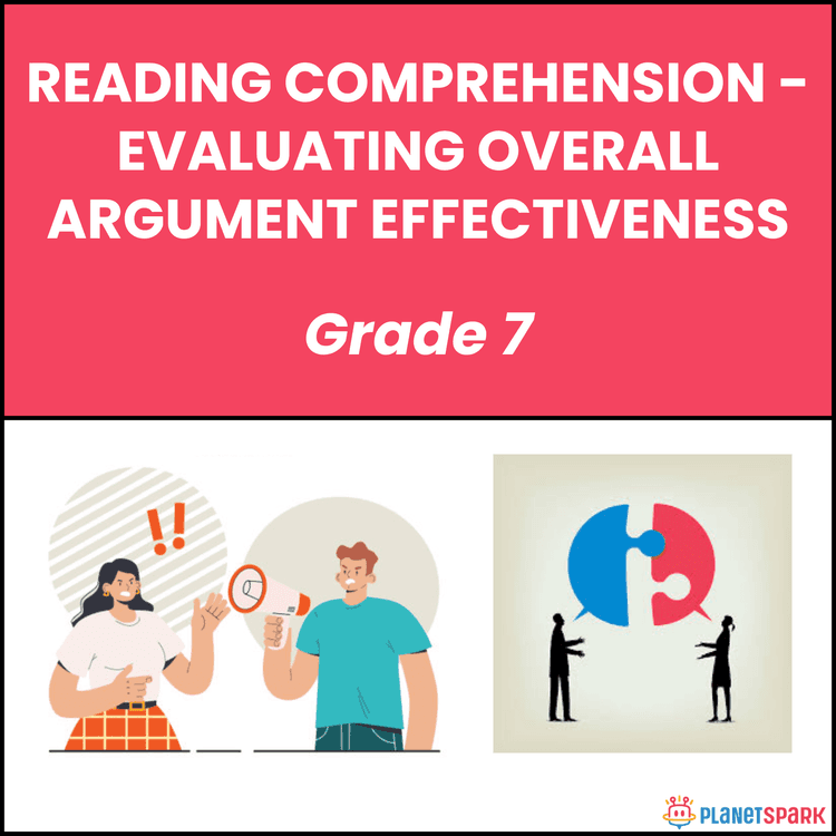 Class 7 Grammar Worksheet on Evaluating Arguments
