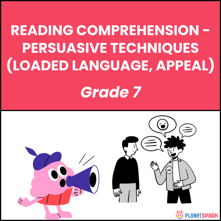 Class 7 Grammar Worksheet on Persuasive Techniques