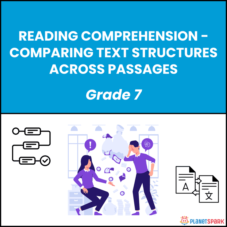 Class 7 Worksheet on Comparing Text Structures
