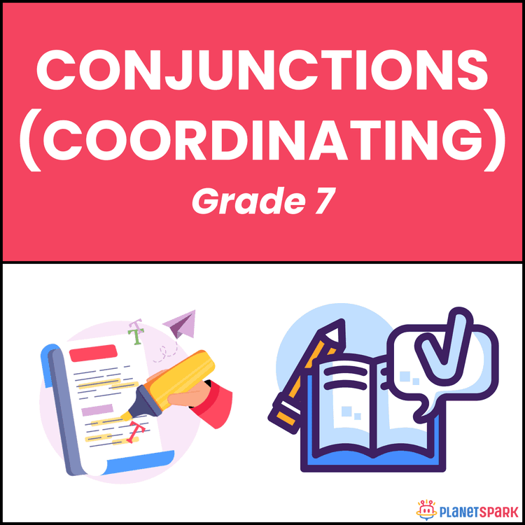 Class 7 Worksheet on Coordinating Conjunctions