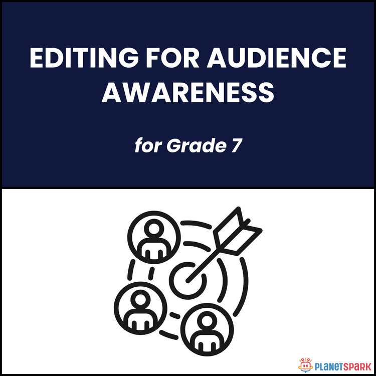 Class 7 Worksheet on Editing for Audience Awareness