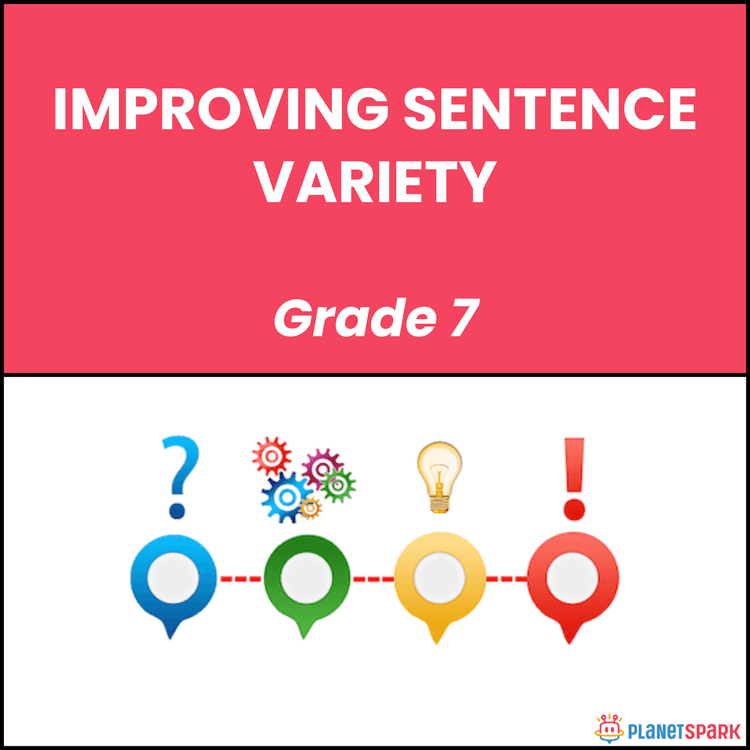 Class 7 Worksheet on Sentence Variety Practice