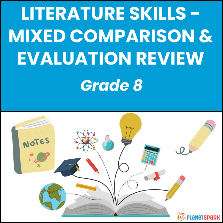 Class 8 English Worksheet on Comparative Evaluation