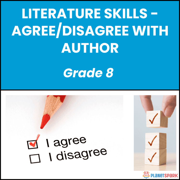 Class 8 Grammar Worksheet on Author Opinions