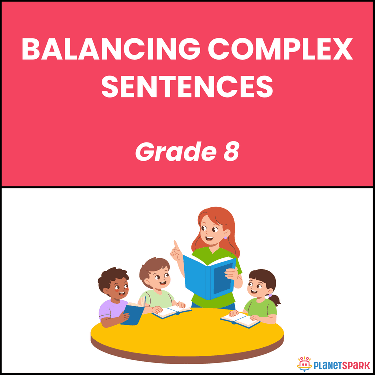 Class 8 Grammar Worksheet on Complex Sentences