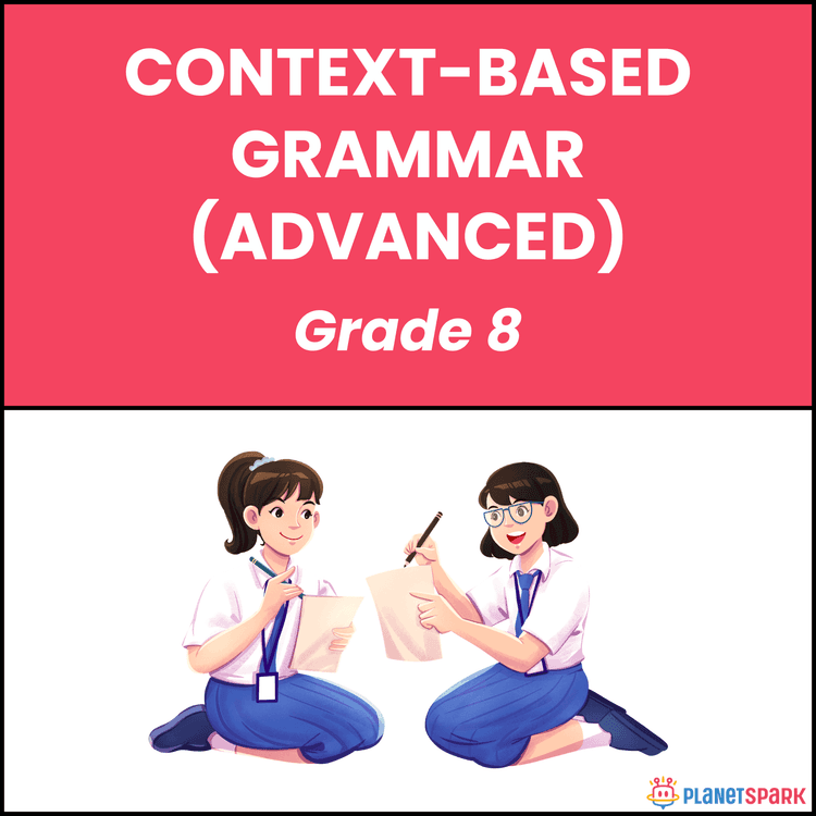 Class 8 Grammar Worksheet on Context Grammar