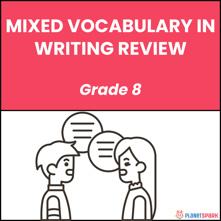 Class 8 Grammar Worksheet on Vocabulary Review