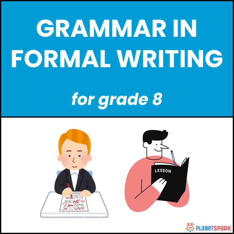 Class 8 Worksheet on Formal Writing