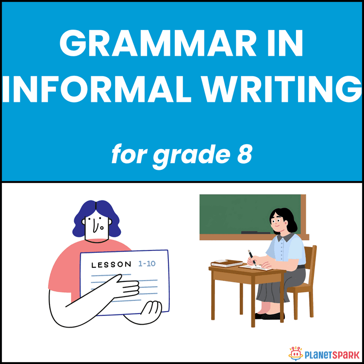 Class 8 Worksheet on Informal Writing