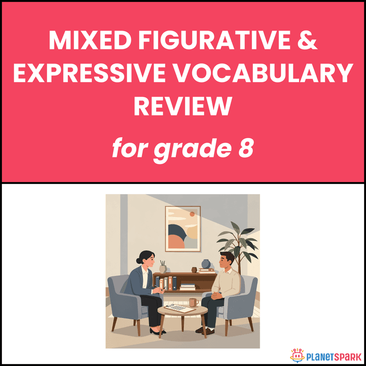 Class 8 English Worksheet on Figurative Vocabulary