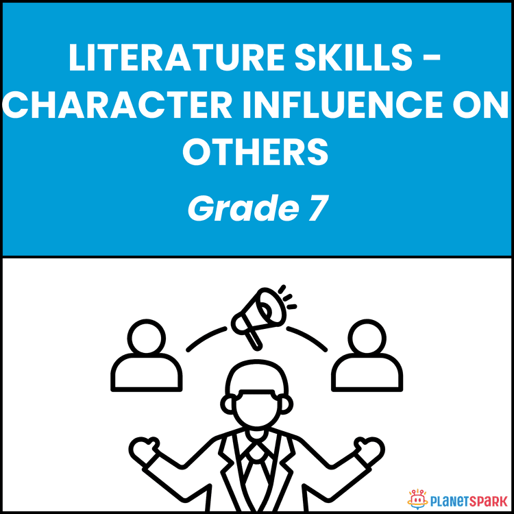Grade 7 English Worksheet on Character Influence