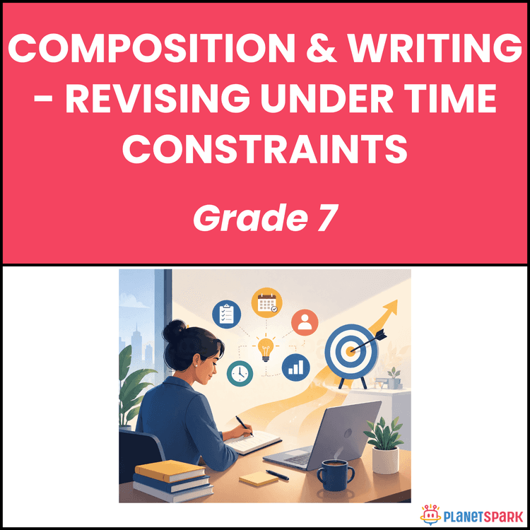 Class 7 Worksheet on Revising Under Time Limits