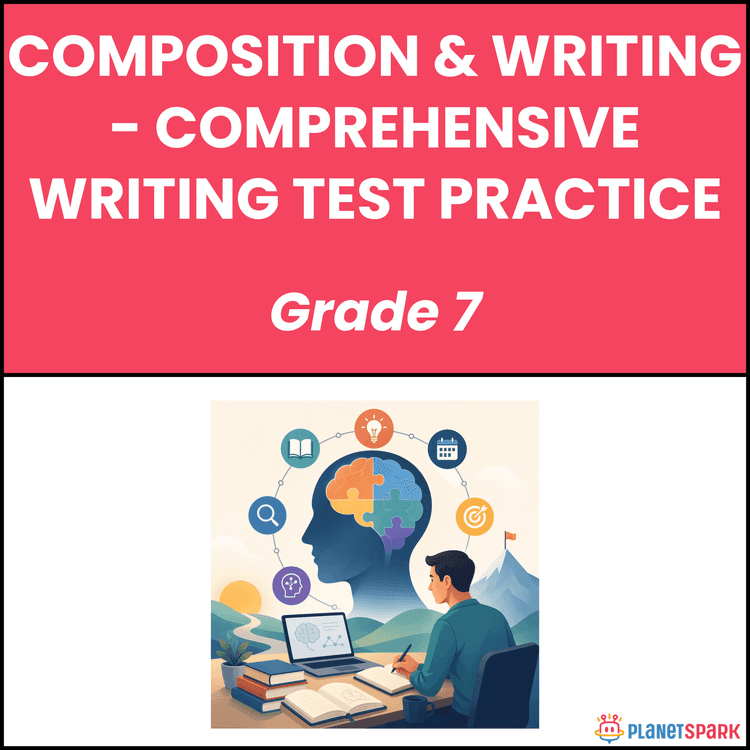 Class 7 Grammar Worksheet on Comprehensive Writing